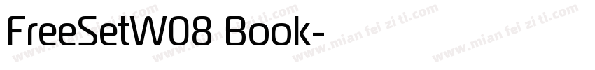 FreeSetW08 Book字体转换